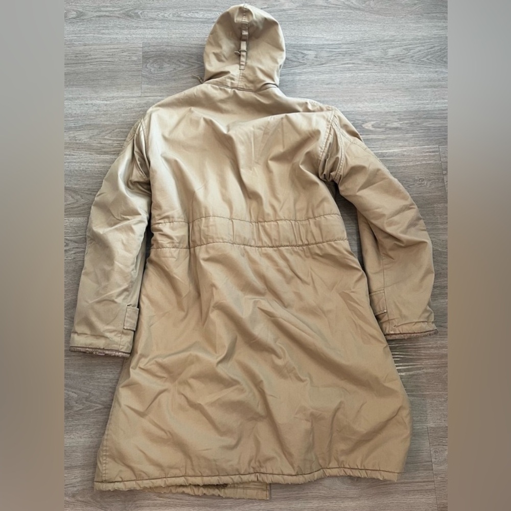 Grenfell x Brooks Brothers boa lined deck coat parka - Picture 3 of 16